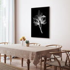 Night Flower Floral Canvas Print