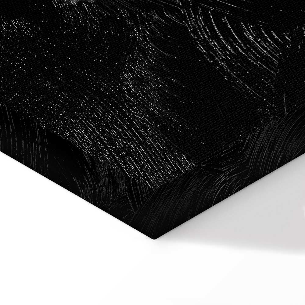 Night Flower Floral Canvas Print