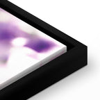 Violet Flower Vertical Canvas Print