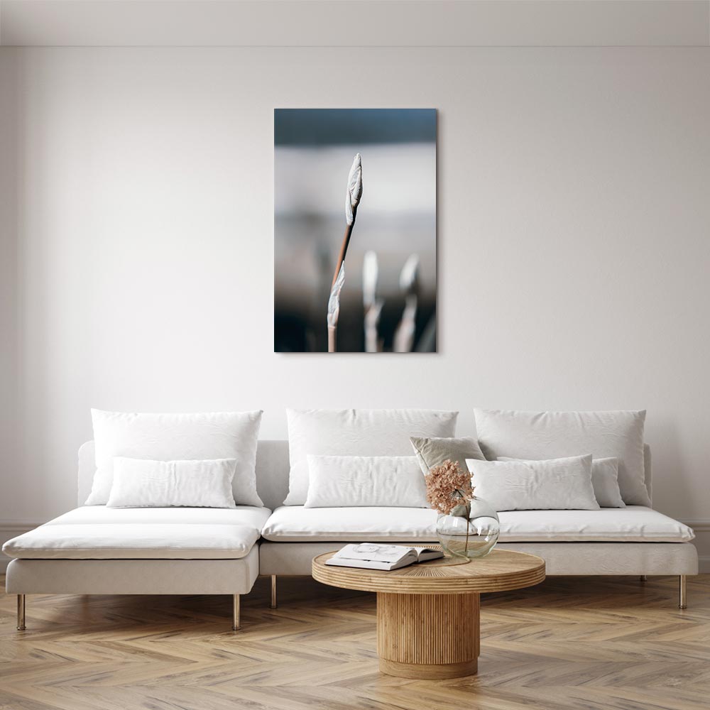 Botanical Minimalist Vertical Canvas Print