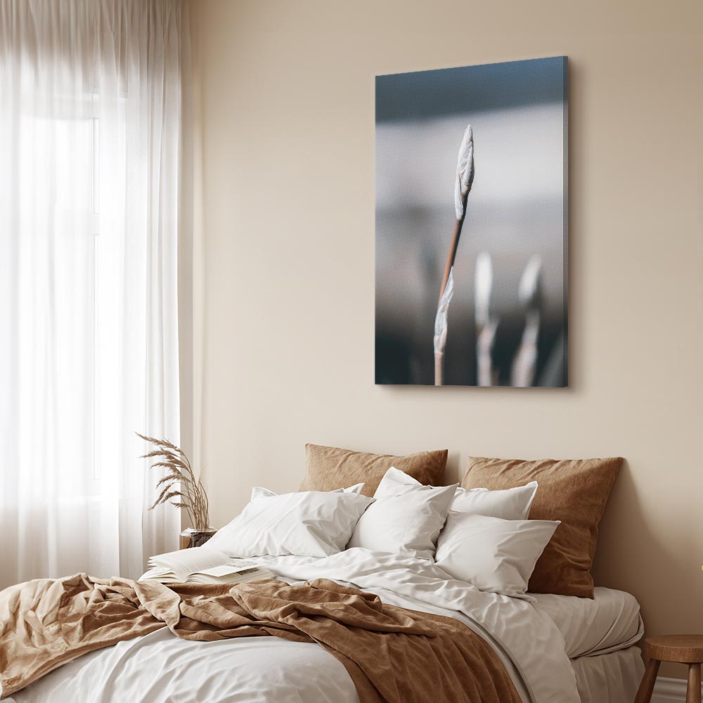 Botanical Minimalist Vertical Canvas Print