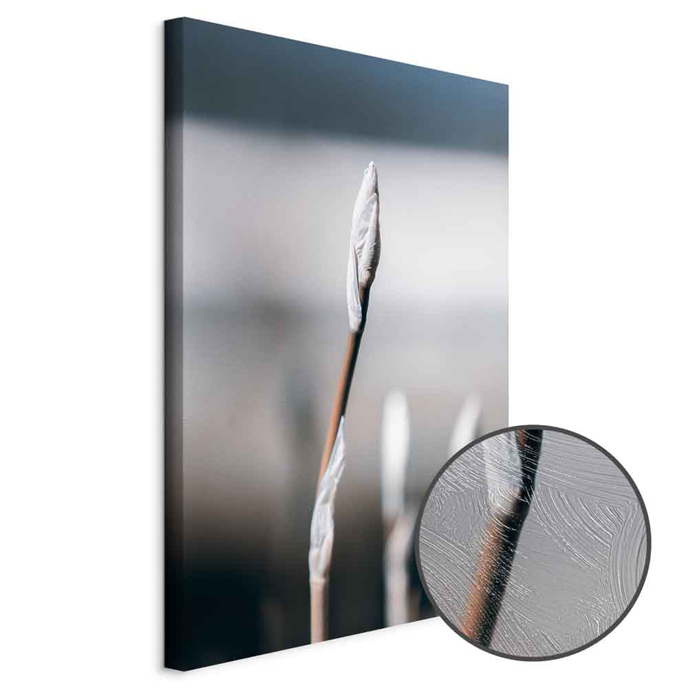 Botanical Minimalist Vertical Canvas Print