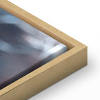 Blue Botanical Plant Vertical Canvas Print