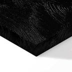 Galactic Monstera Leaves Vertical Canvas Print