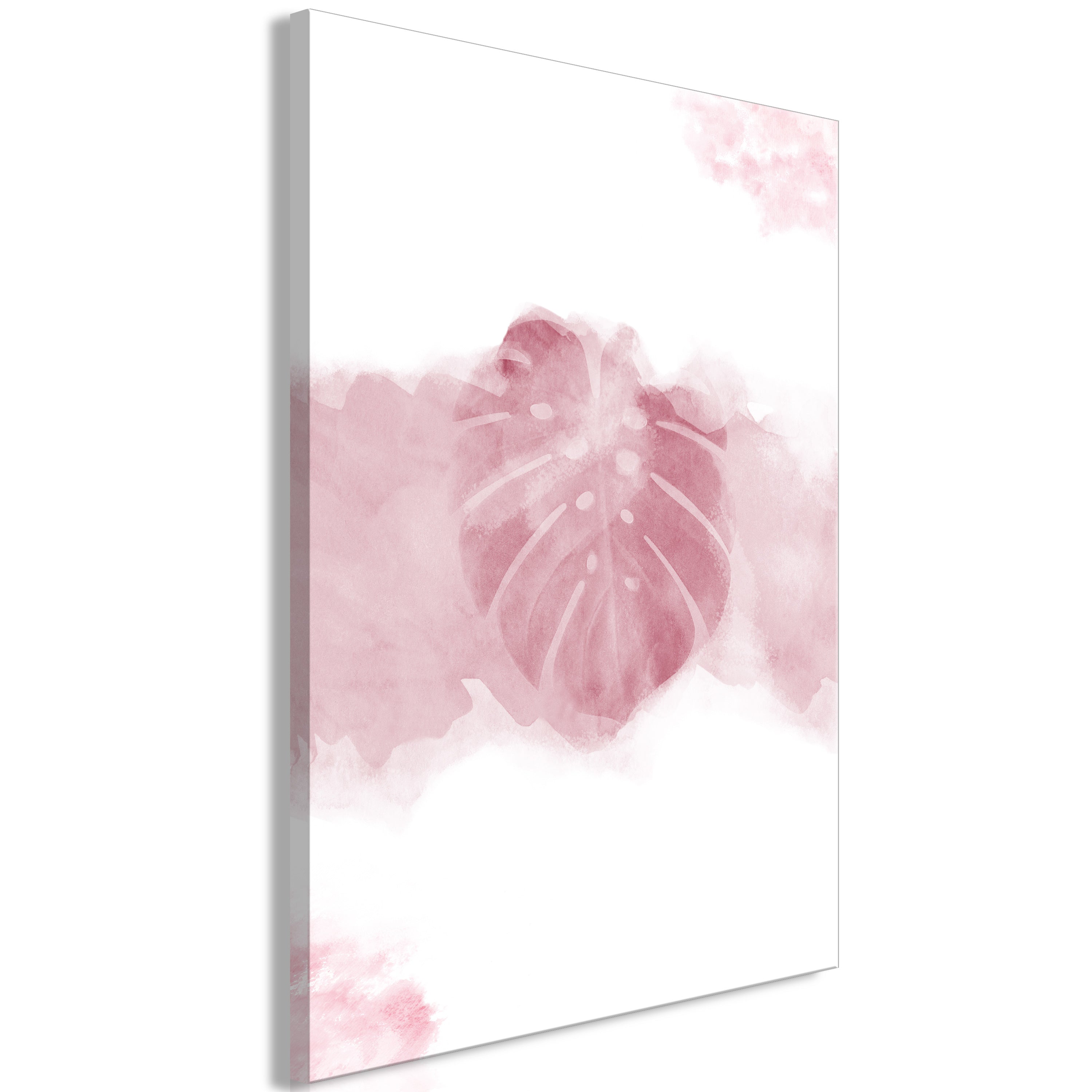 Stylish Canvas Print Featuring Tropical Leaves