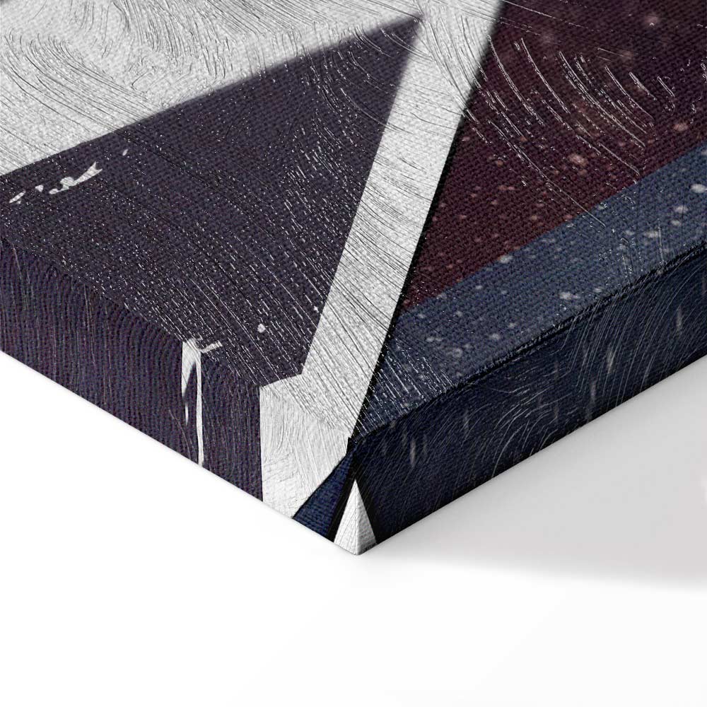 Tropical Palm Trees Sky and Sea Canvas Print