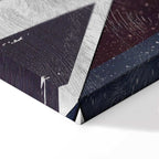 Tropical Palm Trees Sky and Sea Canvas Print