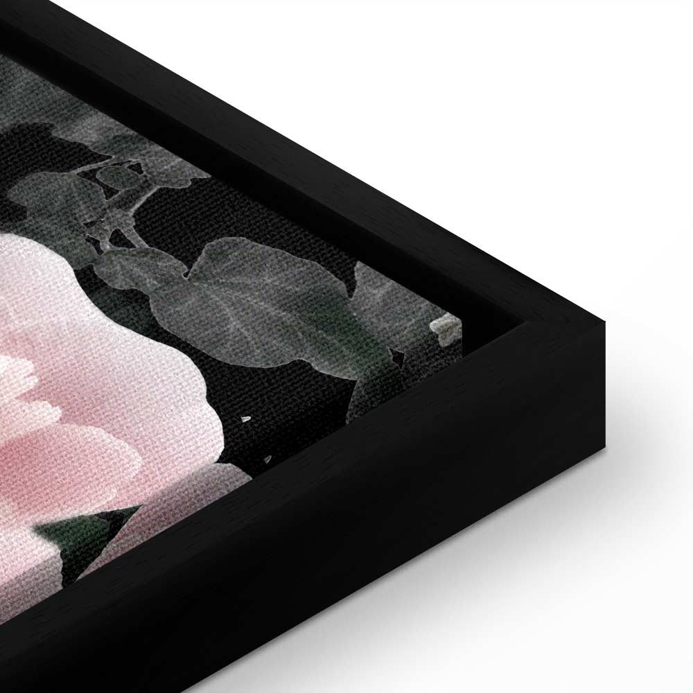 Blooming Flowers Nature Colors Canvas Print