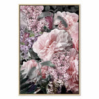 Blooming Flowers Nature Colors Canvas Print