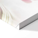 Magnolias Over Water Pink 5-Part Wide Canvas Print