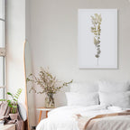 Golden Branch Abstract Canvas Print