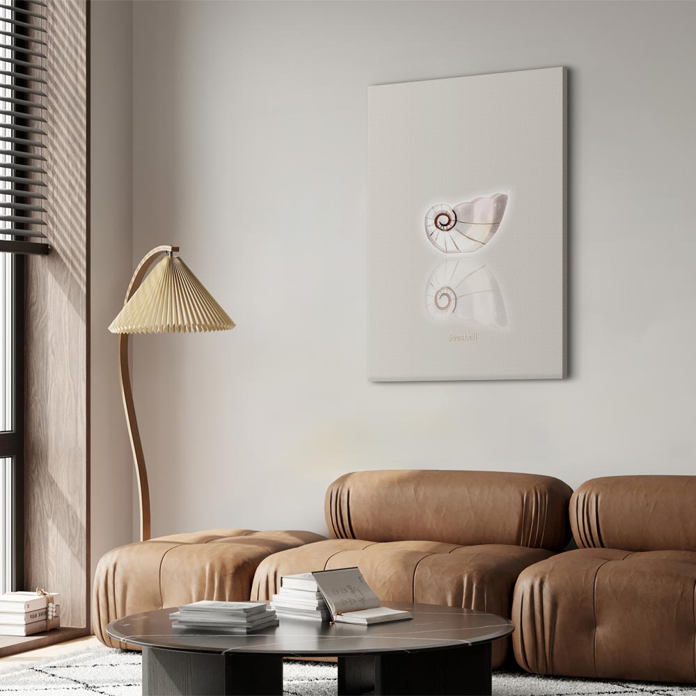 Ceramic Shell Abstract Sea Canvas Print