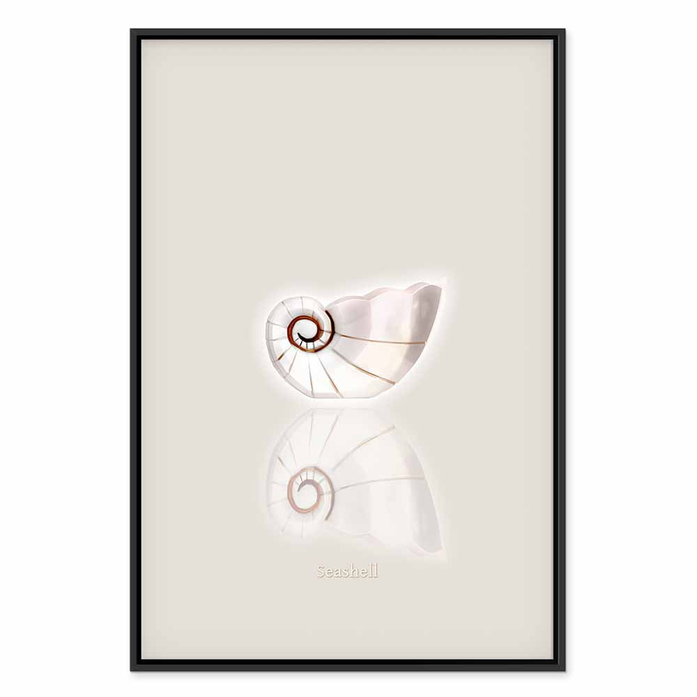 Ceramic Shell Abstract Sea Canvas Print