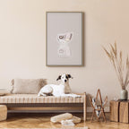 Ceramic Shell Abstract Sea Canvas Print