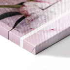 Spring Flower Texture Vertical Canvas Print