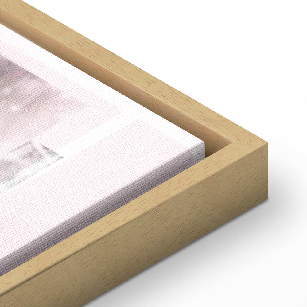 Spring Flower Texture Vertical Canvas Print