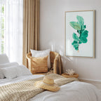 Mint Leaf Botanical Canvas Print