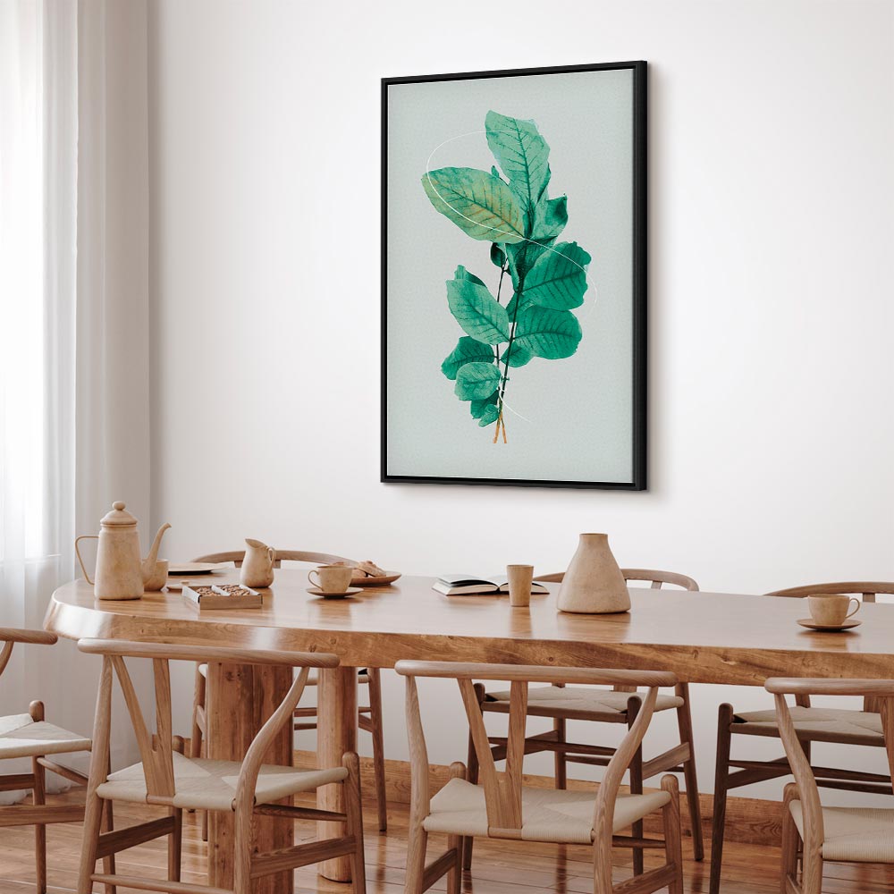 Mint Leaf Botanical Canvas Print