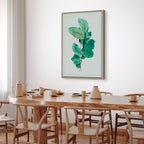 Mint Leaf Botanical Canvas Print