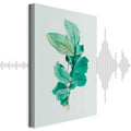 Mint Leaf Botanical Canvas Print