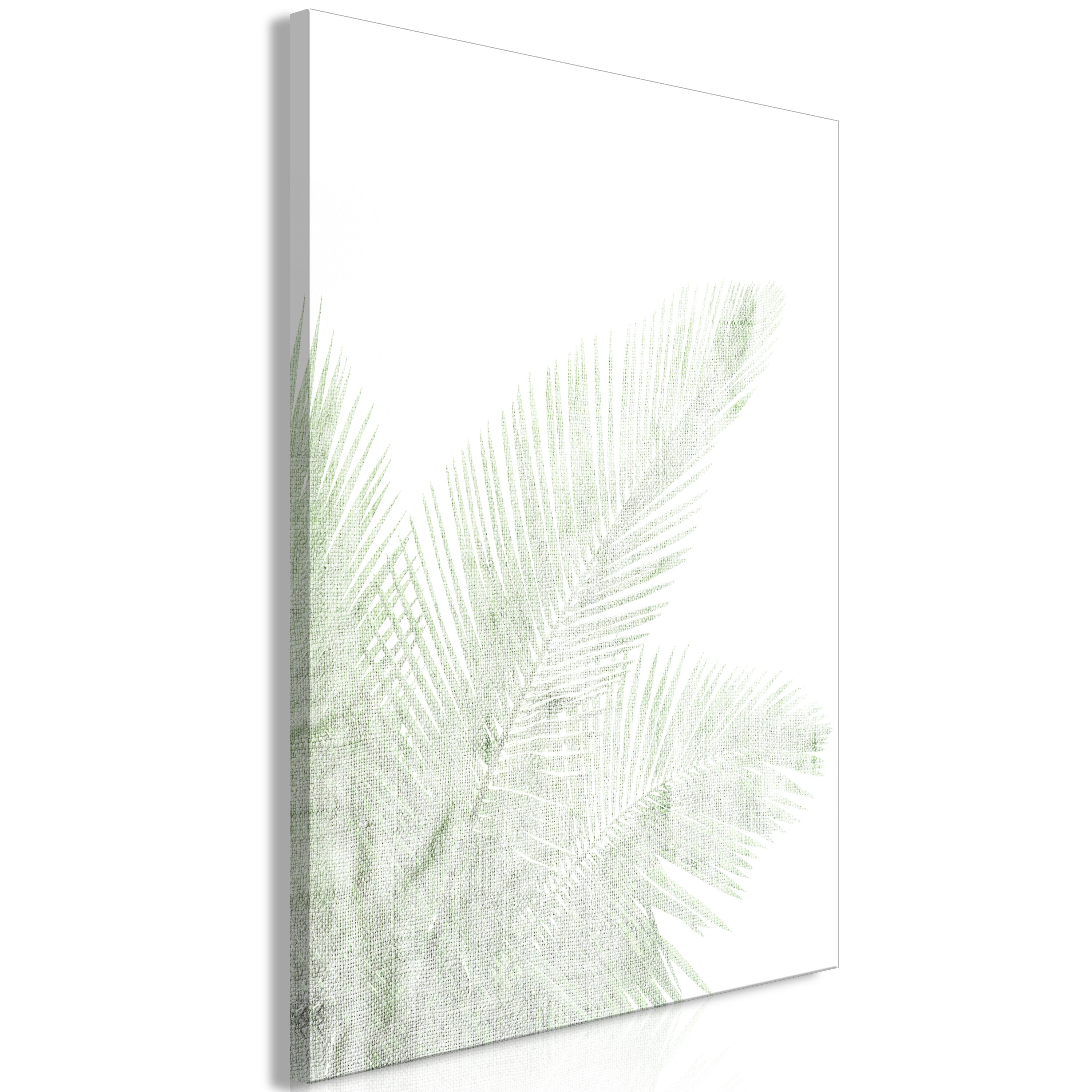 Canvas Print in Velvet Green Stunning Wall Art