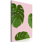 Atemberaubende Leinwanddrucke mit tropischen Blättern