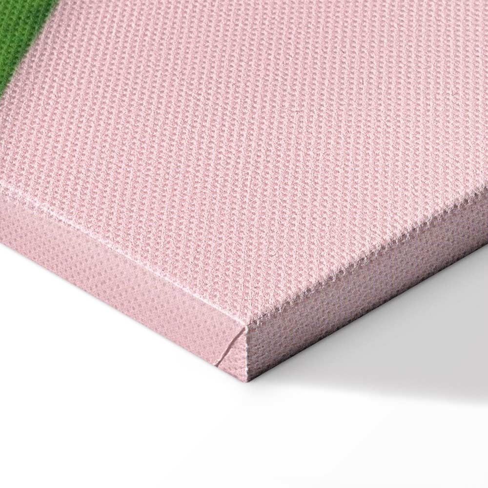 Tropical Leaf Fragment Vertical Canvas Print