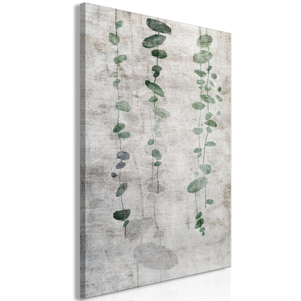 Beautiful Canvas Print Featuring Grapevine Leaves