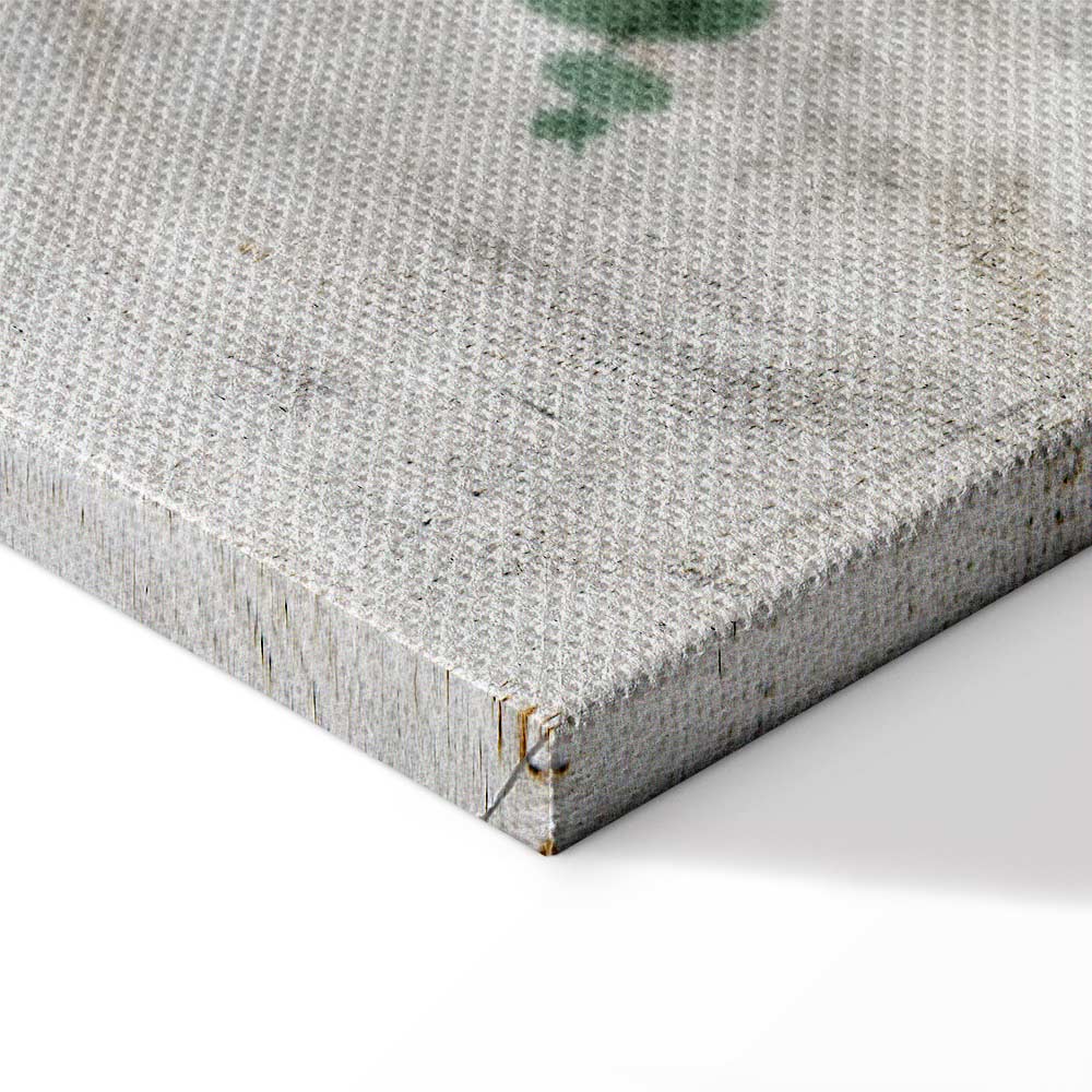 Grapevine Leaves Texture Vertical Canvas Print