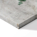 Grapevine Leaves Texture Vertical Canvas Print