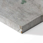 Grapevine Leaves Texture Vertical Canvas Print