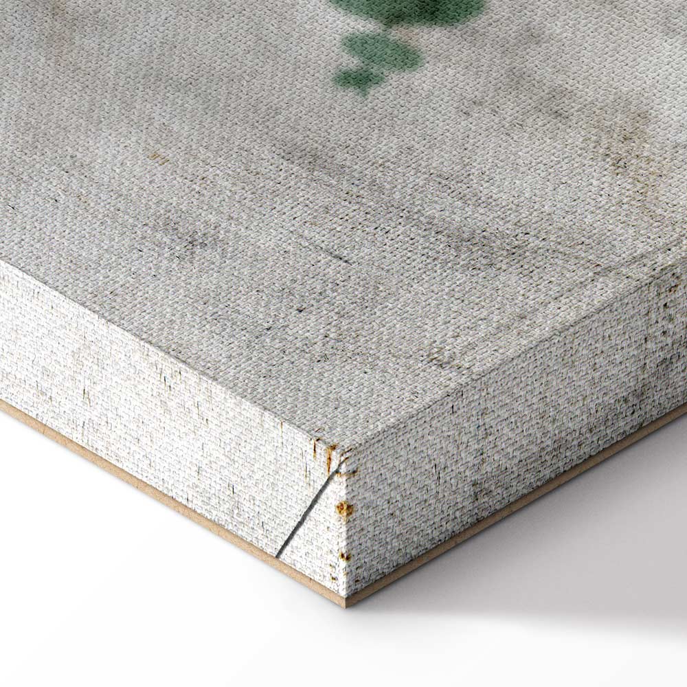 Grapevine Leaves Texture Vertical Canvas Print