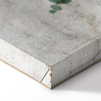 Grapevine Leaves Texture Vertical Canvas Print