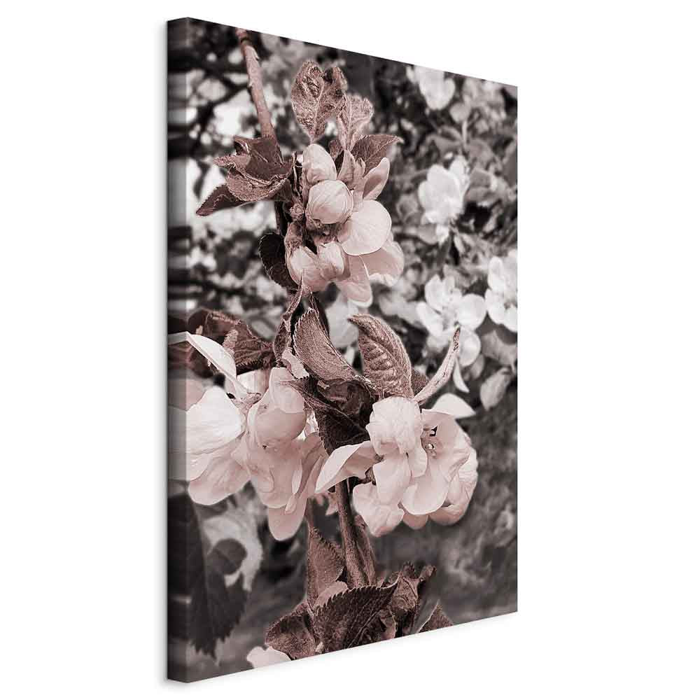 Balanced Nature Trees Vertical Canvas Print