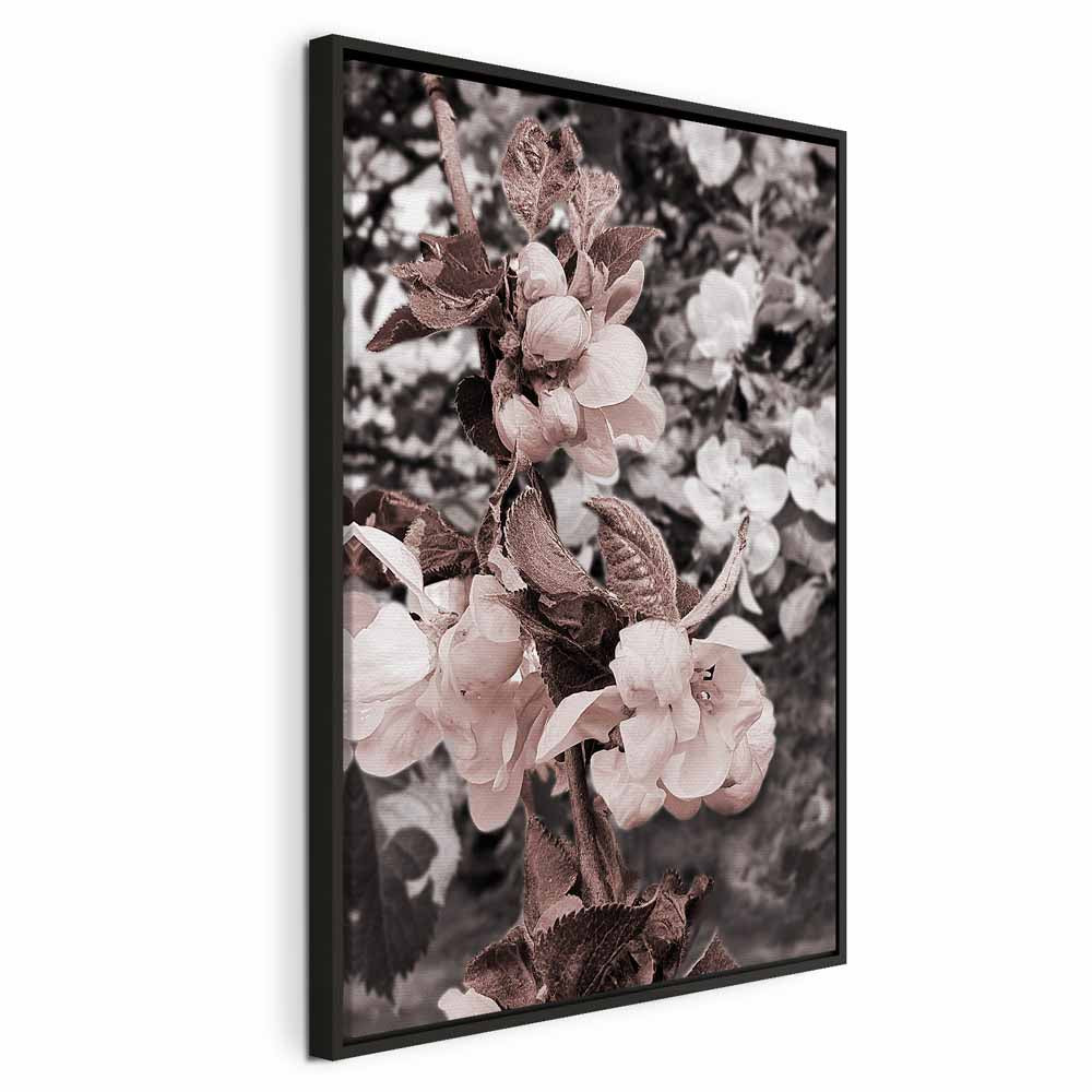 Balanced Nature Trees Vertical Canvas Print