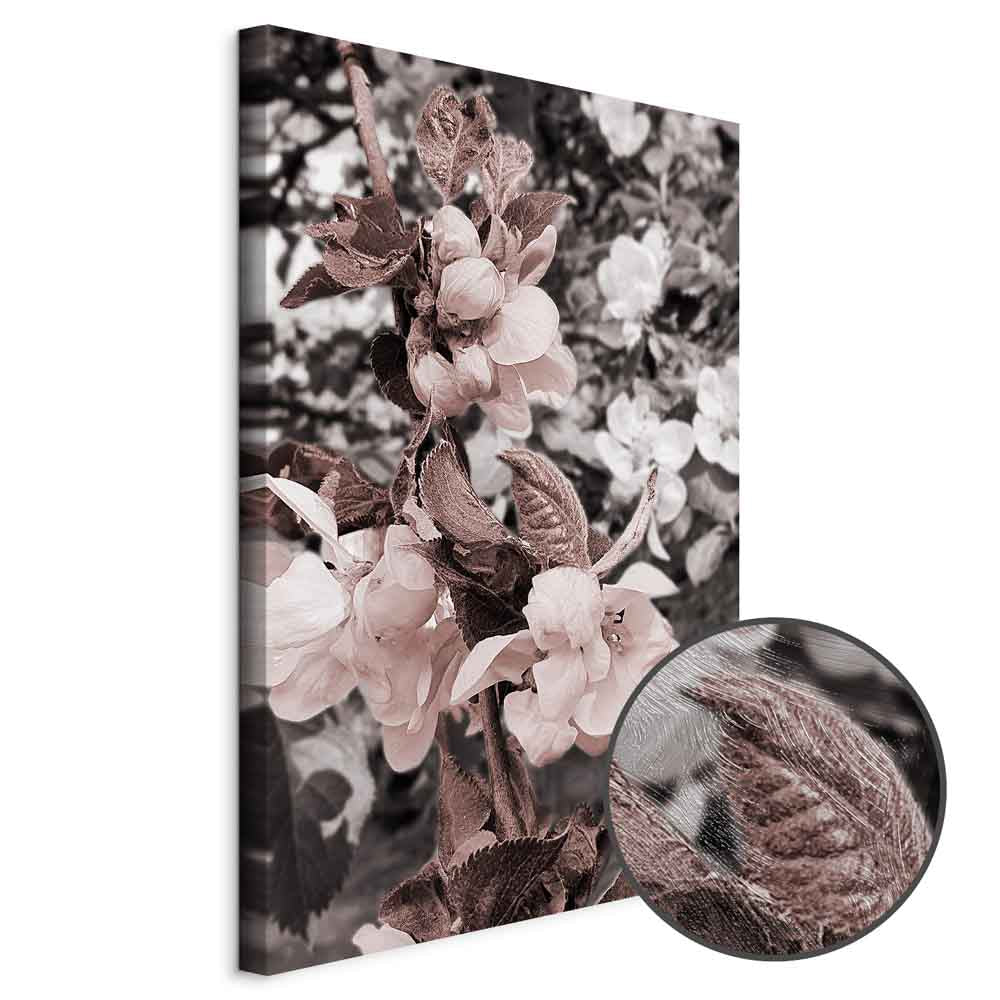 Balanced Nature Trees Vertical Canvas Print