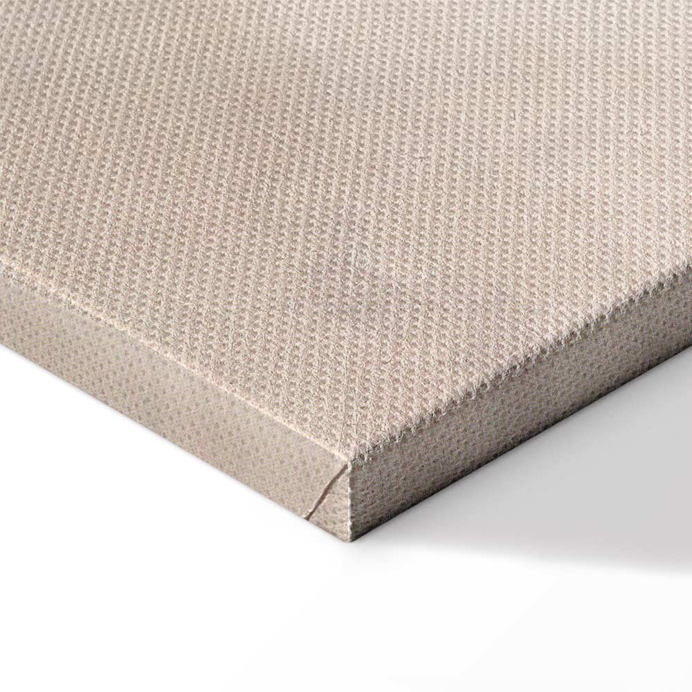 Ocean Water Leaves Vertical Canvas Print