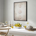 Ocean Water Leaves Vertical Canvas Print