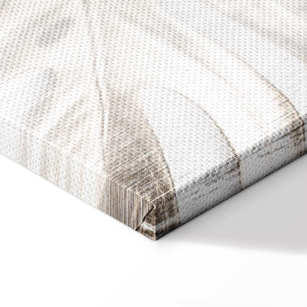 Rough Leaf Texture Nature Canvas Print