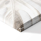 Rough Leaf Texture Nature Canvas Print