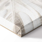 Rough Leaf Texture Nature Canvas Print