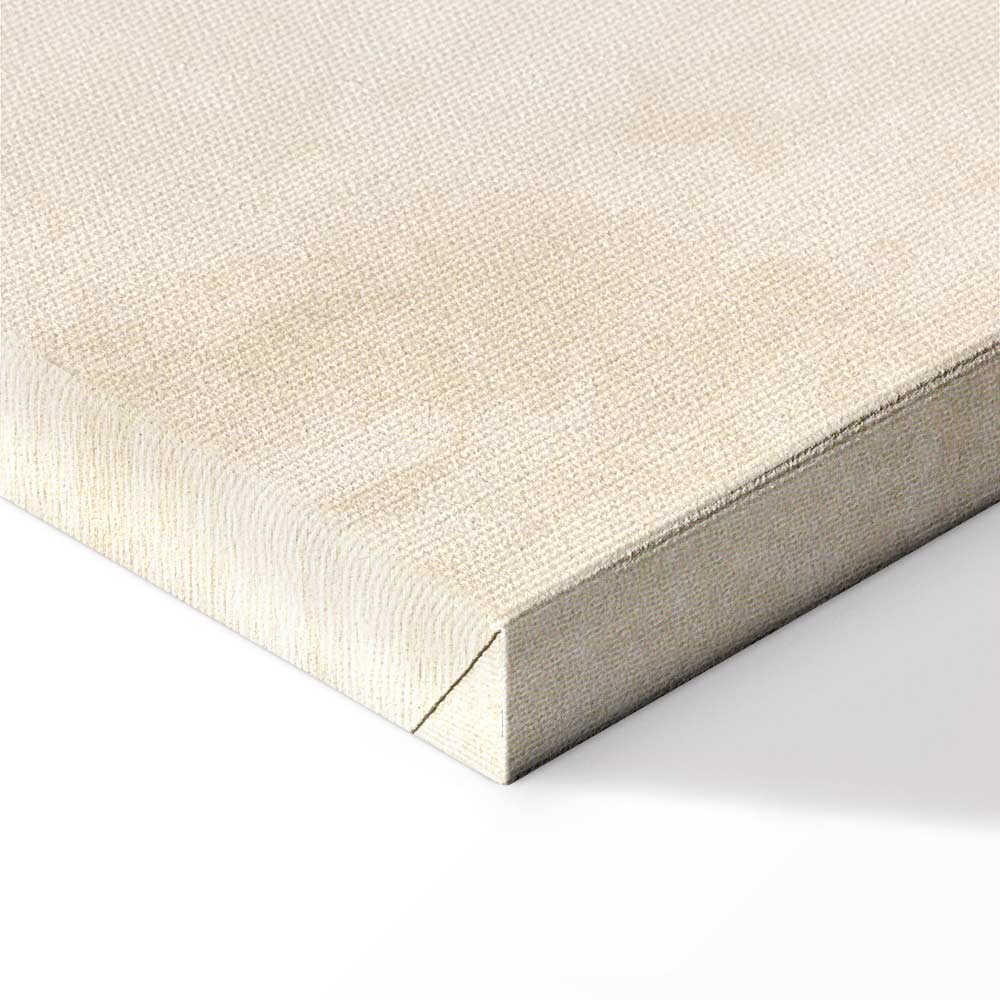 Abstract Floral Multicolor Vertical Canvas Print