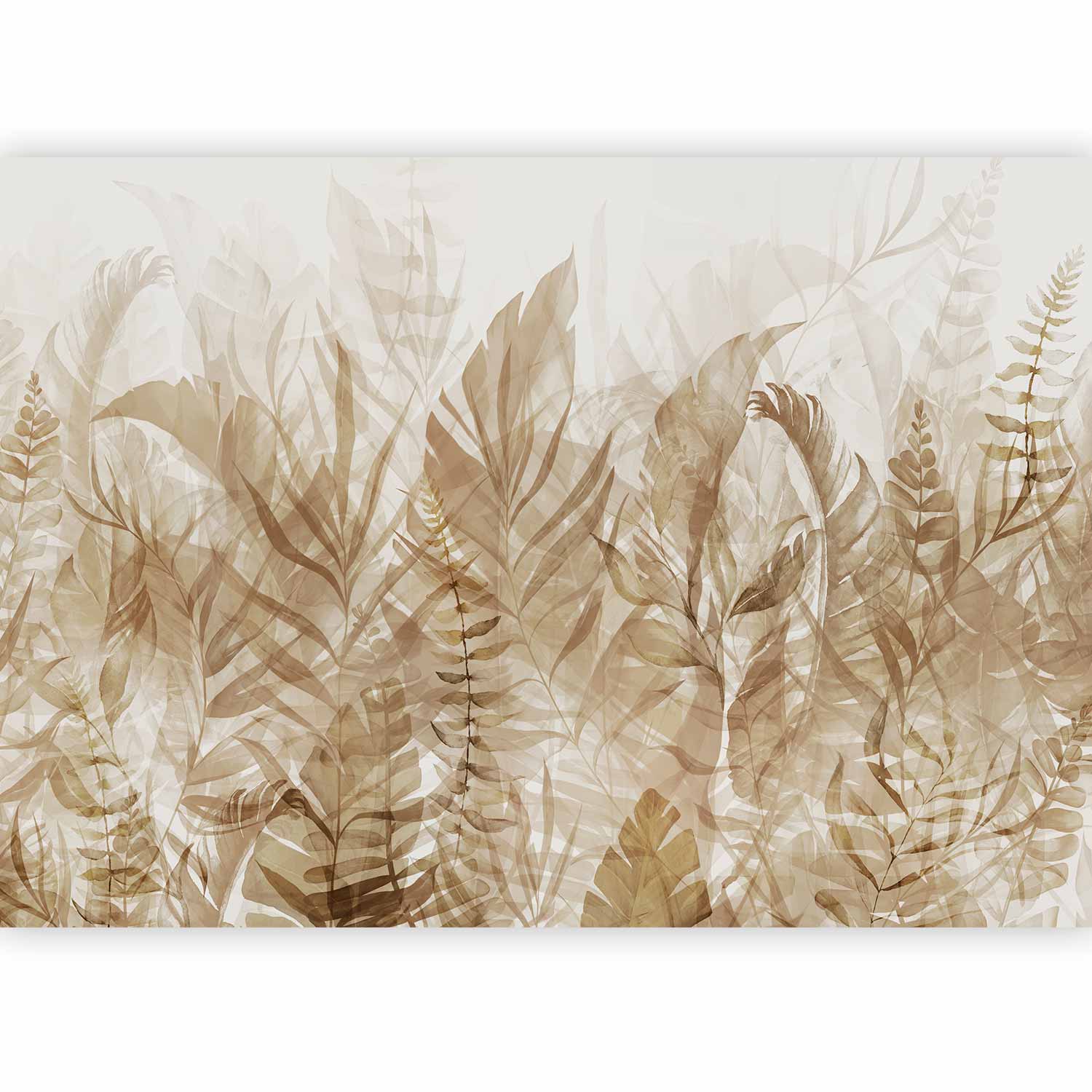 Magic Grove Brown Nature Wall Mural