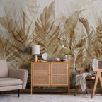 Magic Grove Brown Nature Wall Mural