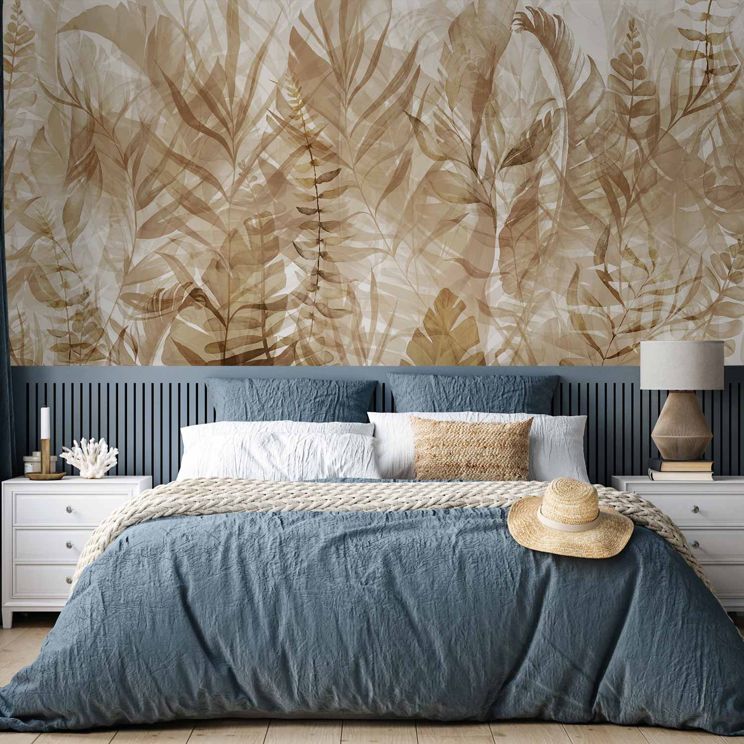 Magic Grove Brown Nature Wall Mural