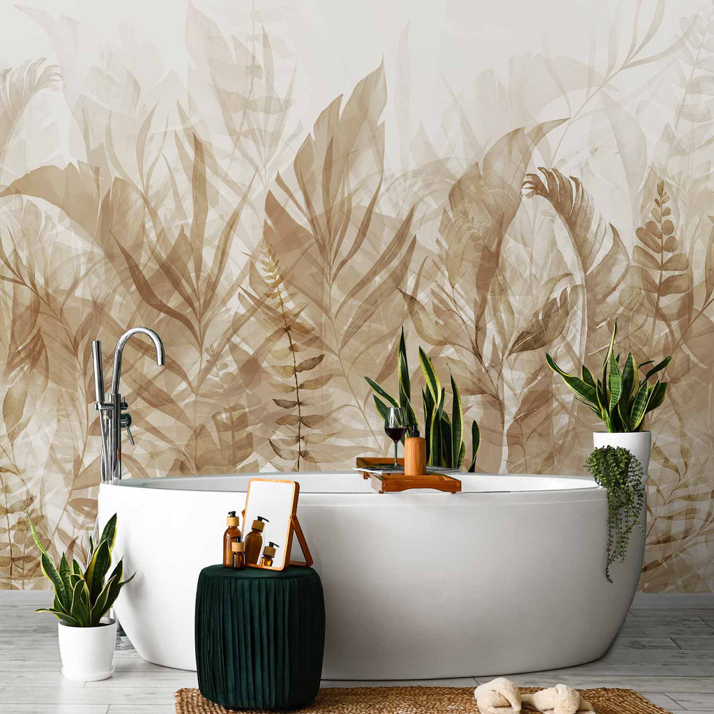 Magic Grove Brown Nature Wall Mural