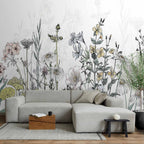 Colorful Meadow Flowers Wall Mural