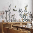 Colorful Meadow Flowers Wall Mural