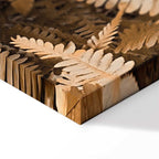 Mysterious Fern Nature Canvas Print