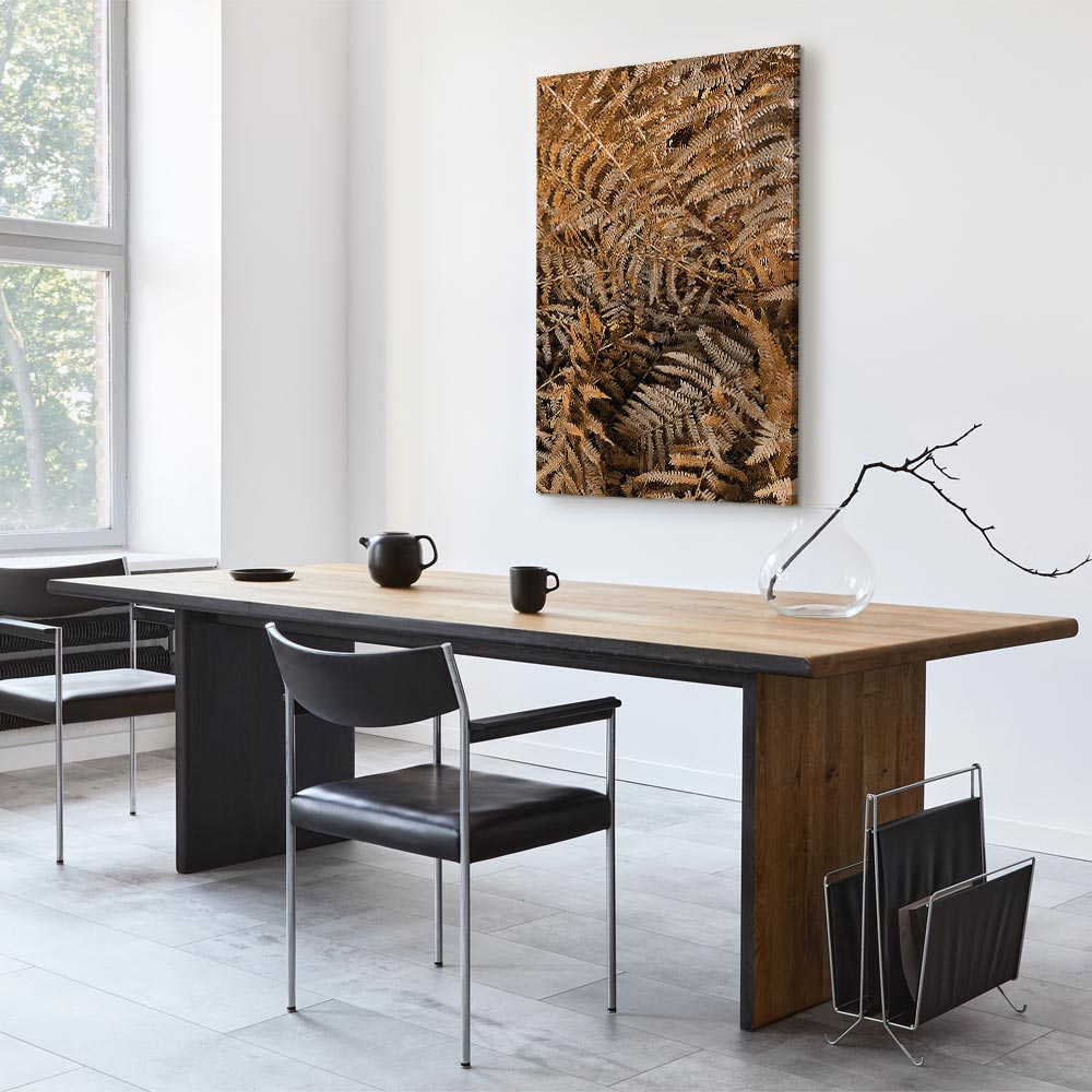 Mysterious Fern Nature Canvas Print